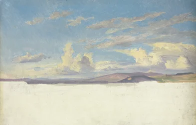 Cloud Study, ca. 1830 (wc på papir på kort)